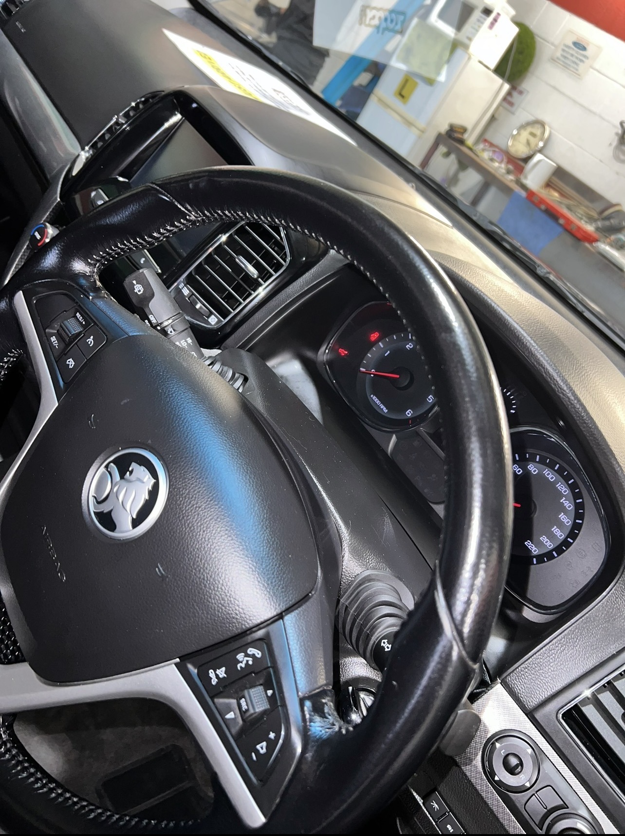 Professional interior car detailing — finished result 1