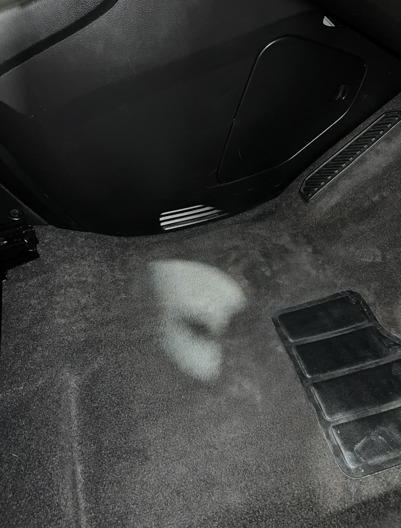 Professional interior car detailing — finished result 4