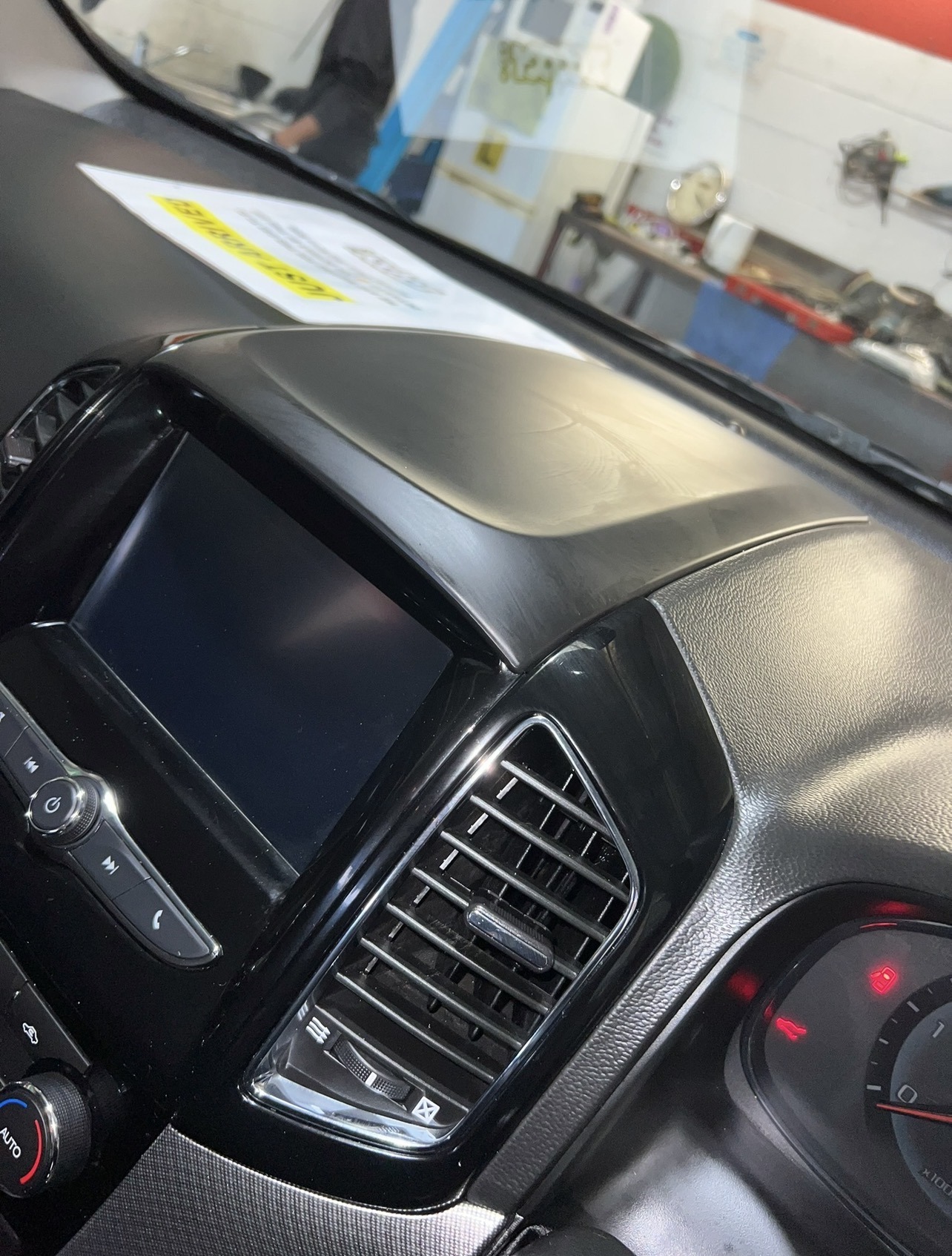 Professional interior car detailing — finished result 6